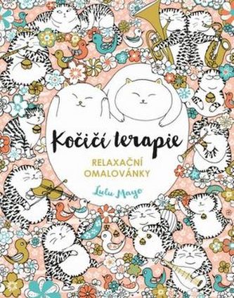 Kočičí terapie - Relaxační omalovánky