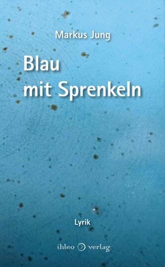 Blau mit Sprenkeln