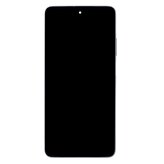 LCD Display + Dotyková Deska + Přední Kryt pro Xiaomi Redmi Note 9 Pro 5G Black (Service Pack)