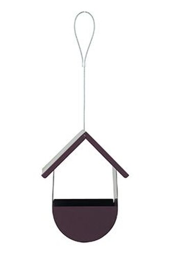 Krmítko venk. BUDKA na semena kov fialová Zolux