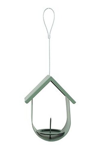 Krmítko venk. BUDKA na loj.koule kov zelená Zolux