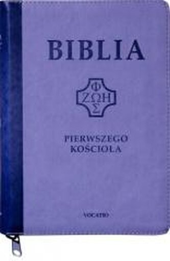 Biblia pierwszego Kościoła z paginat. suwak fiolet