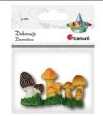 Dekoracje plastikowe grzybki 3