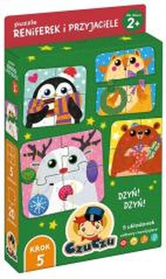 CzuCzu Puzzle Reniferek i przyjaciele dla dzieci