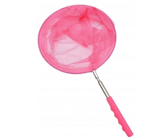 Tulimi Síťka na motýly s teleskopickou rukojetí - růžová; růžová