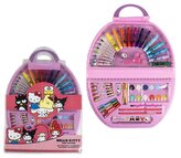 Kreativní set 50 předmětů Hello Kitty: Kamarádi (41 x 58 x 3 cm)