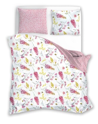 POŚCIEL KPL.140X200+70X90 MILAGRO VERDE 019 SATYNA BAW.