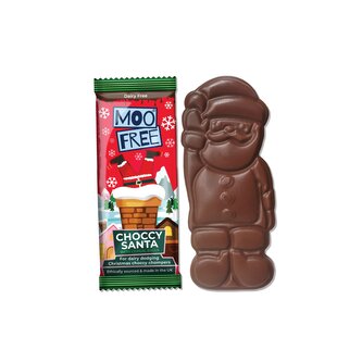 Tyčinka Mikuláš kakaová s křupavými kuličkami 30 g   MOO FREE