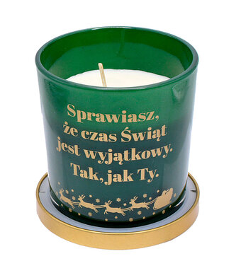 Zapachowa świeca ZS-004 BN marcepan