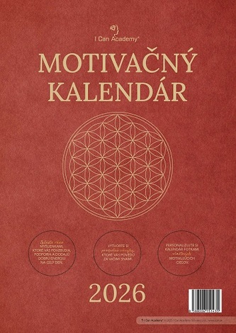 Motivačný kalendár 2026 od I Can Academy