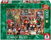 Puzzle PQ 1000 Święty Mikołaj czyta listy