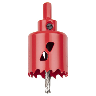 Otwornica BiM 76 mm Wolfcraft - kompletna