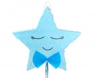 Piniata Gwiazdka błękitna 45x8x43cm