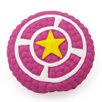 Reedog star, latexová pískací hračka-M 11 cm