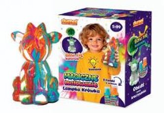 Magiczne malowanie Lampka Krówka