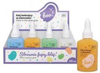 Klej świecący w ciemności BOO 40ml (12szt)