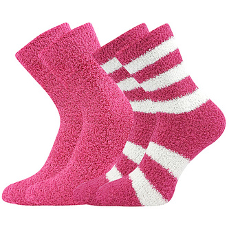 Boma® ponožky Světlana 2 pár magenta 35-41 (23-27) 1 pack