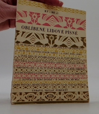 Oblíbené lidové písně