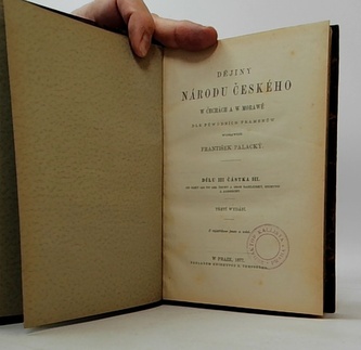 Dějiny národu českého w Čechách a w Morawě III. díl 3. část