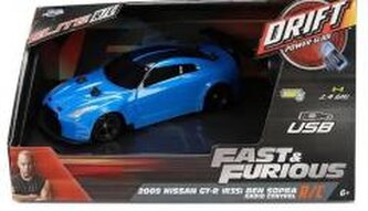 Jada RC F&F Drift Nissan GTR 2009 1:24