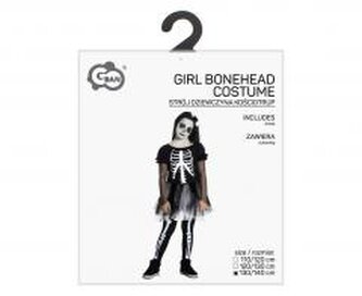 Strój dla dzieci Dziewczyna Kościotrup 130/140cm