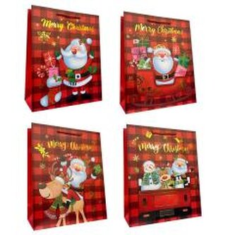 Torebka prezentowa S Boże Narodzenie mix