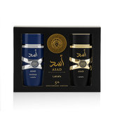 Lattafa Asad EDP Asad 100 ml + EDP Asad Zanzibar 100 ml UNISEX