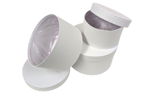 Flower box FB24121 v setu 3 kusy bílý