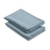 KELA Utěrka CAJA 2 ks 55% bavlna/45% bambus světle modrá 32x32 cm KL-12878