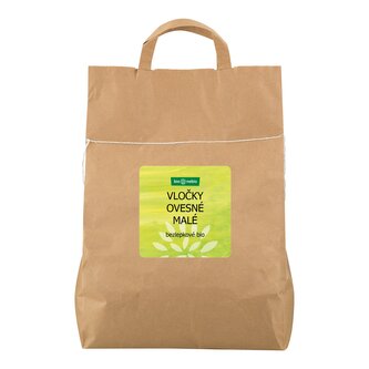 Vločky ovesné bezlepkové malé 2,5 kg BIO   BIO NEBIO