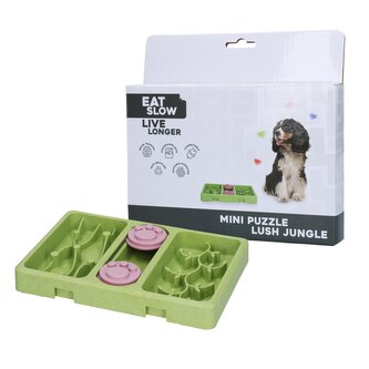 Eat Slow Live Longer hlavolam Mini Puzzle Lush Jungle