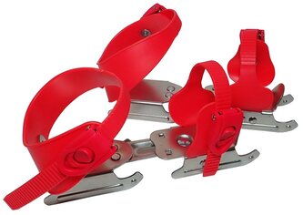 brusle zimní dětské Kačenky červené