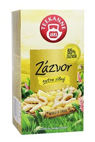 Čaj Teekanne Zázvorový extra silný 20x1,75g
