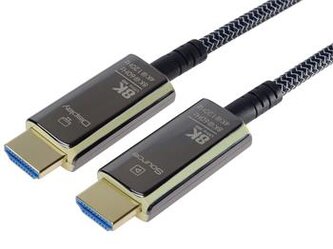PremiumCord Ultra High Speed HDMI 2.1 optický fiber kabel 8K@60Hz,zlacené 25m