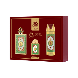 Lattafa Pride Queen Of Arabia EDP 100 ml + EDP 20 ml + DEO ve spreji 200 ml W