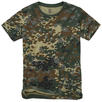 Tričko dětské Brandit Kids T-Shirt - flecktarn, 158/164