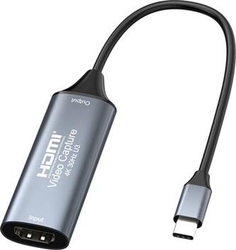 PremiumCord HDMI capture/grabber pro záznam Video/Audio signálu do počítače s konektorem USB3.2 typ C