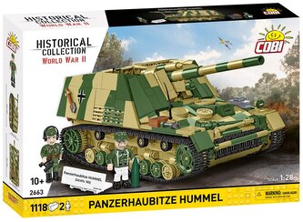 Cobi 2663 II WW Panzerhaubitze HUMMEL, 1:28, 1118 k, 2 f