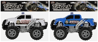 Policejní terénní auto pull&back;