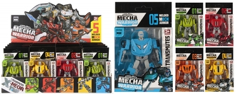 Transformující robot mix 5 barev