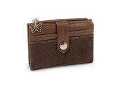 Dámská peněženka 9x12,5 cm - 1 ks - 4 hnědá