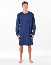 Pánská noční košile Gino modrá (79203-DCMMxB) XL