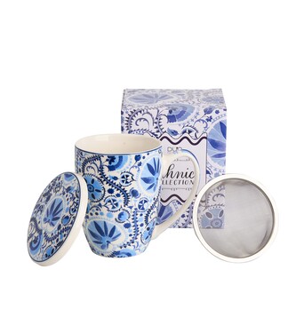 Kubek z zaparzaczem NARESH BLUE