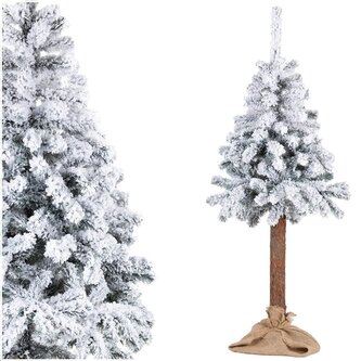 Vánoční stromek Smrk zasněžený na kmínku 160 cm