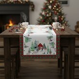 Vánoční ubrus - běhoun na stůl SNOWMANS FAMILY 60x120 cm Mybesthome