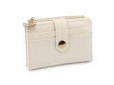 Dámská peněženka 9x12,5 cm - 1 ks - 1 krémová světlá