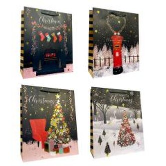 Torebka prezentowa L Boże Narodzenie mix