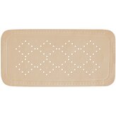 Spirella protiskluzová podložka do vany ALASKA, béžová, PVC, 91 x 36 cm