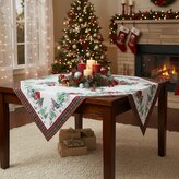 Vánoční ubrus na stůl SNOWMANS FAMILY 85x85 cm Mybesthome