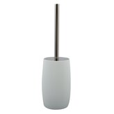 MSV WC štětka ASTI, s plastovou nádobou, bílá